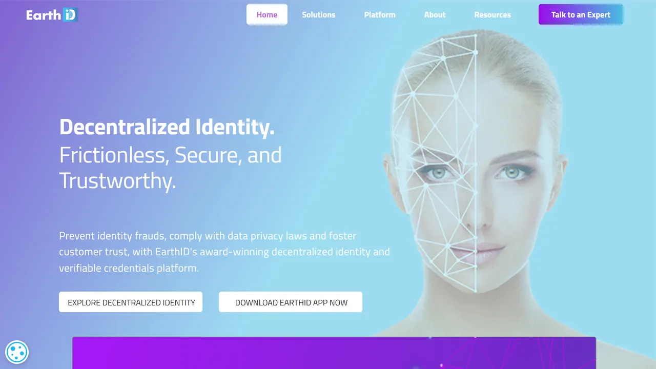 EarthID — Decentralized Identity & Verifiable Credentials